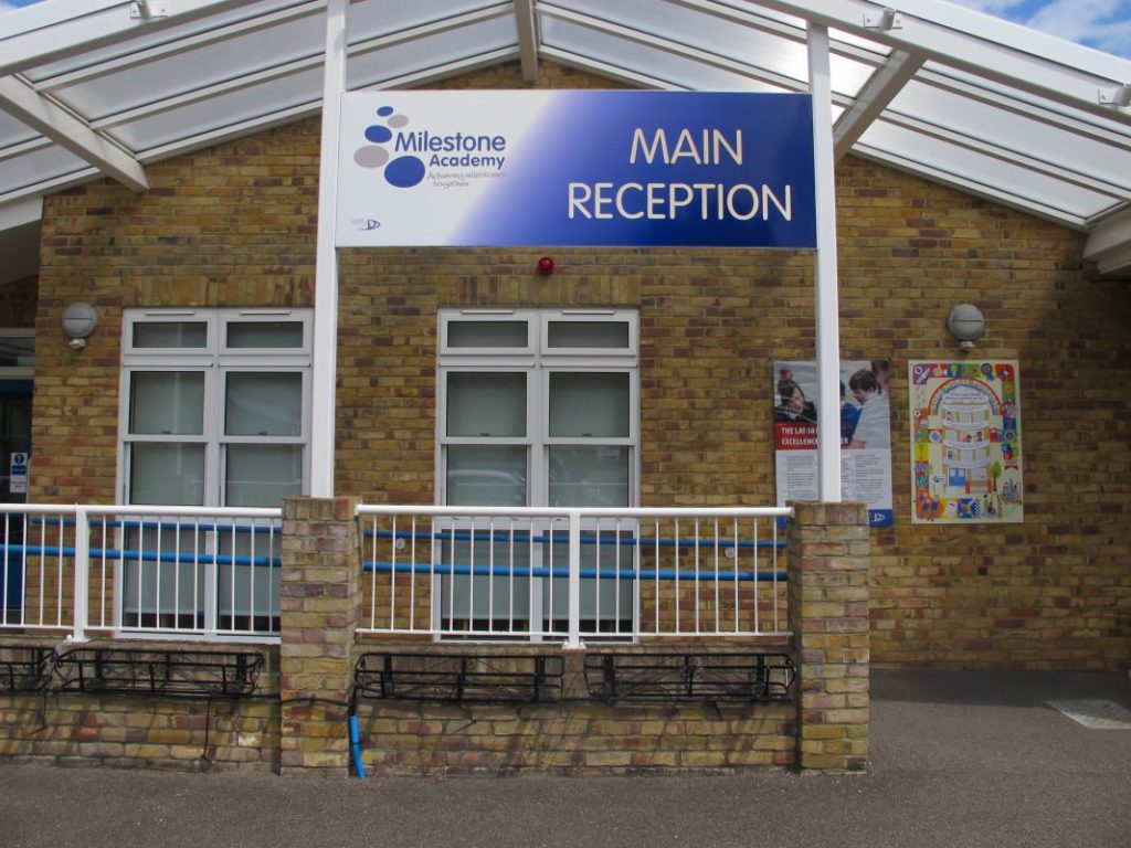 Milestone Academy Main Entrance