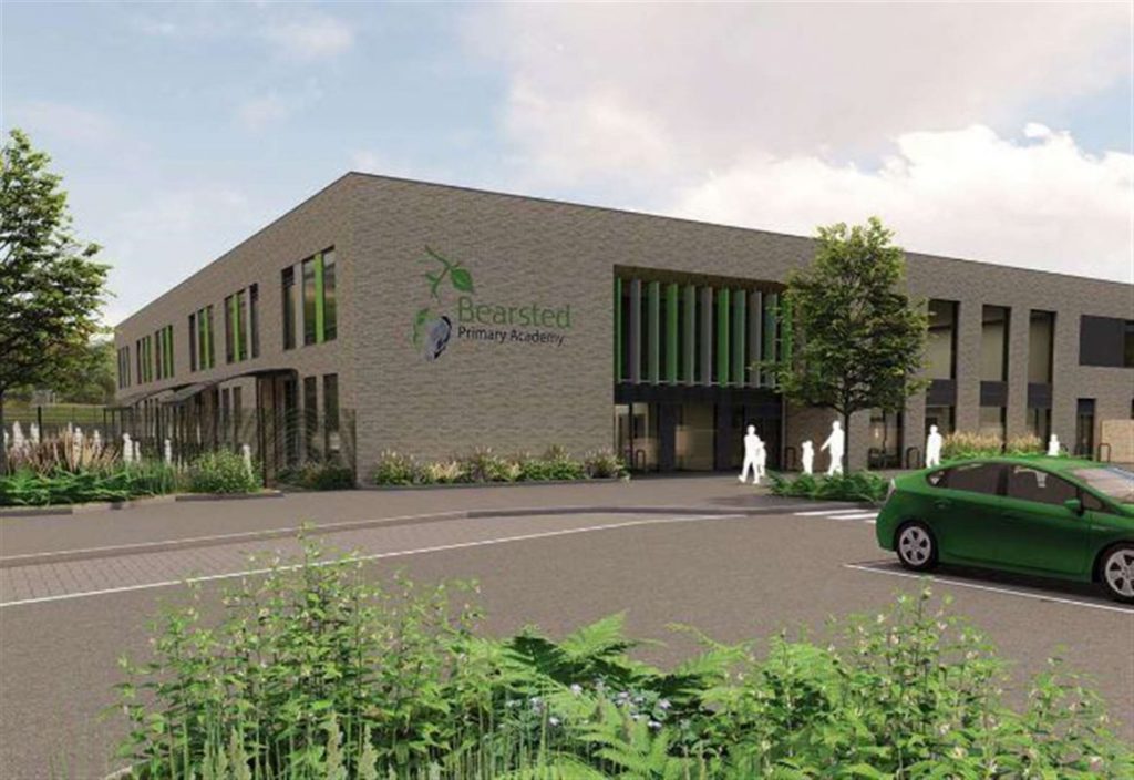 Bearsted Primary Academy Main Building Illustration