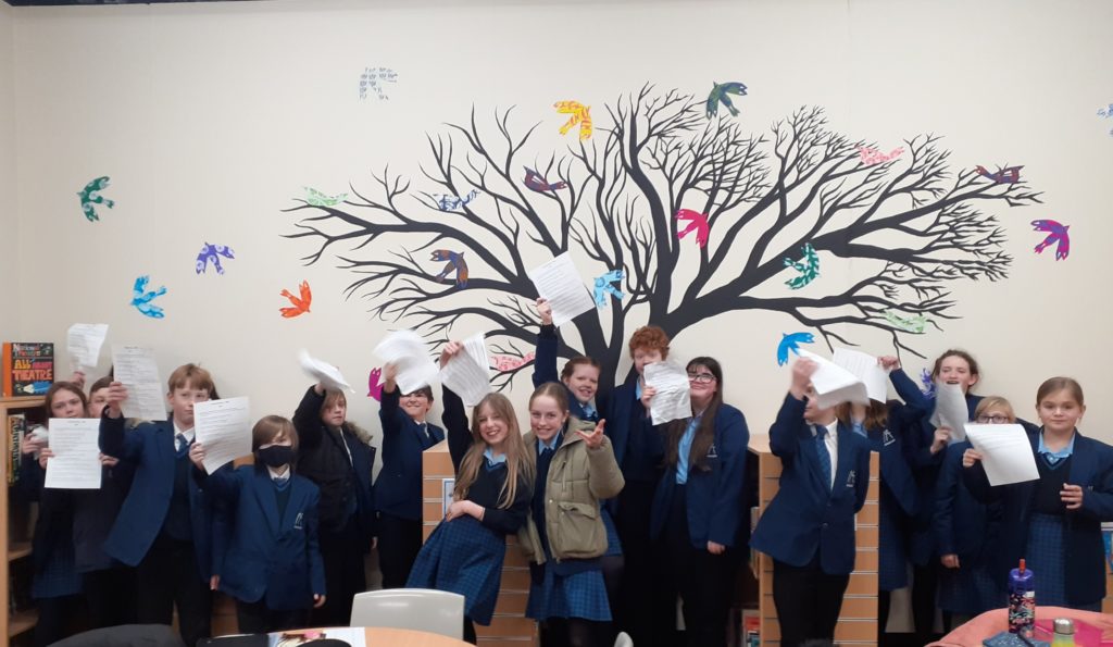 A Year 7 book club on World Book Day