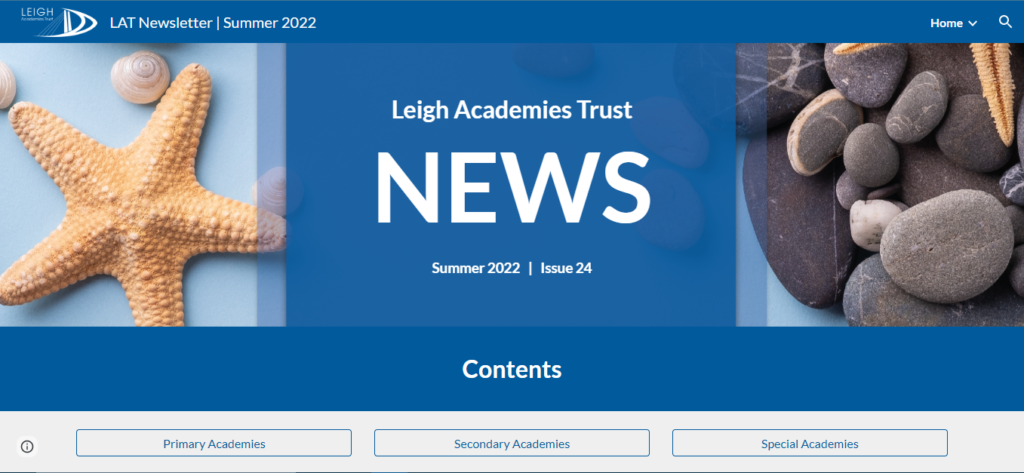 LAT Summer Newsletter 2022 header image.