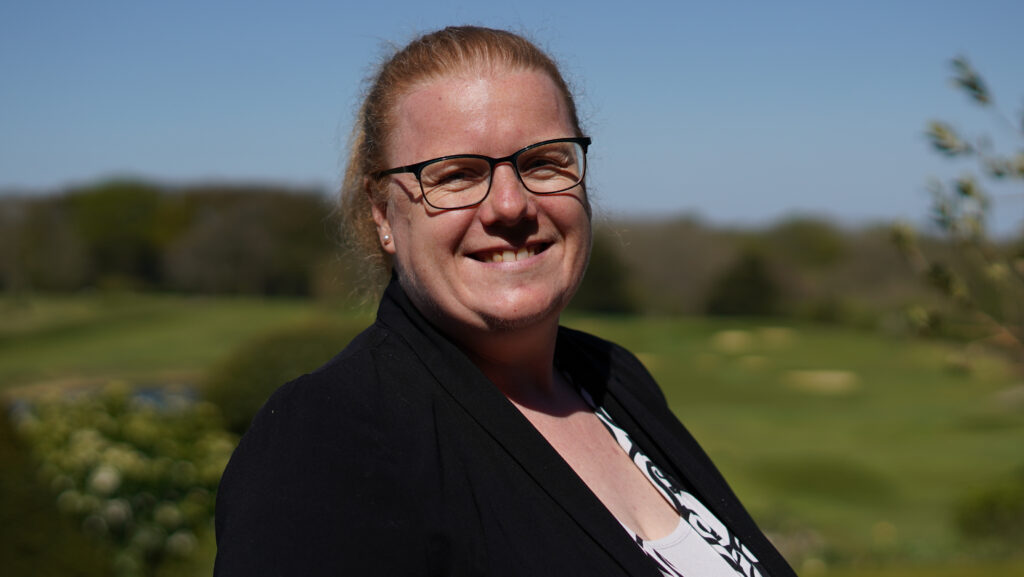 Photo of Esther Cook, Inaugural Director of "The Leigh Institute".